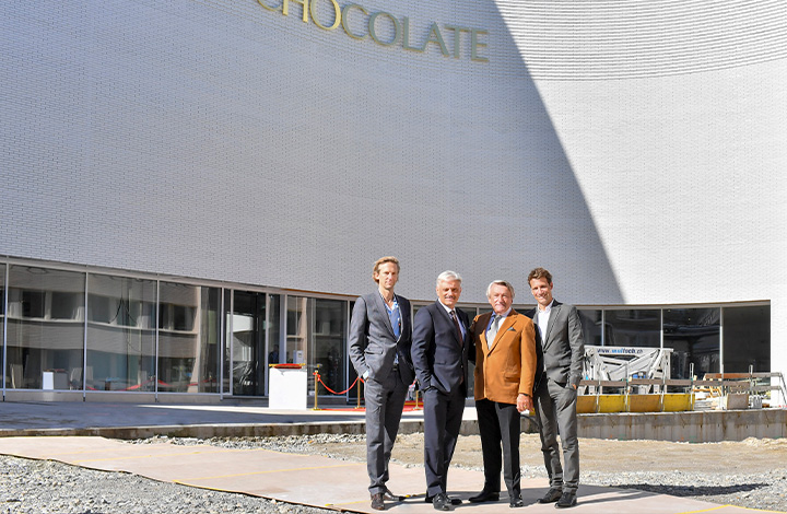 Gebäudeübergabe Lindt Home of Chocolate
