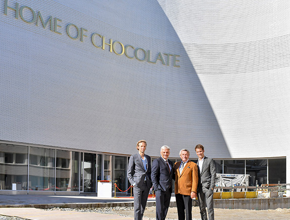 Building handover Lindt Home of Chocolate