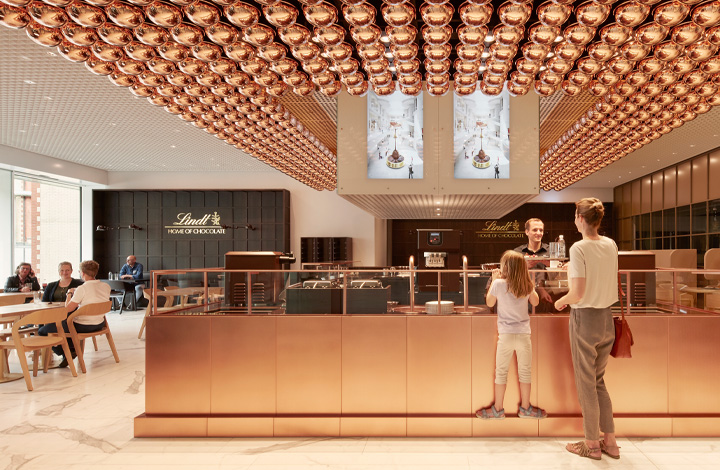 Come and enjoy the Café at the Lindt Home of Chocolate