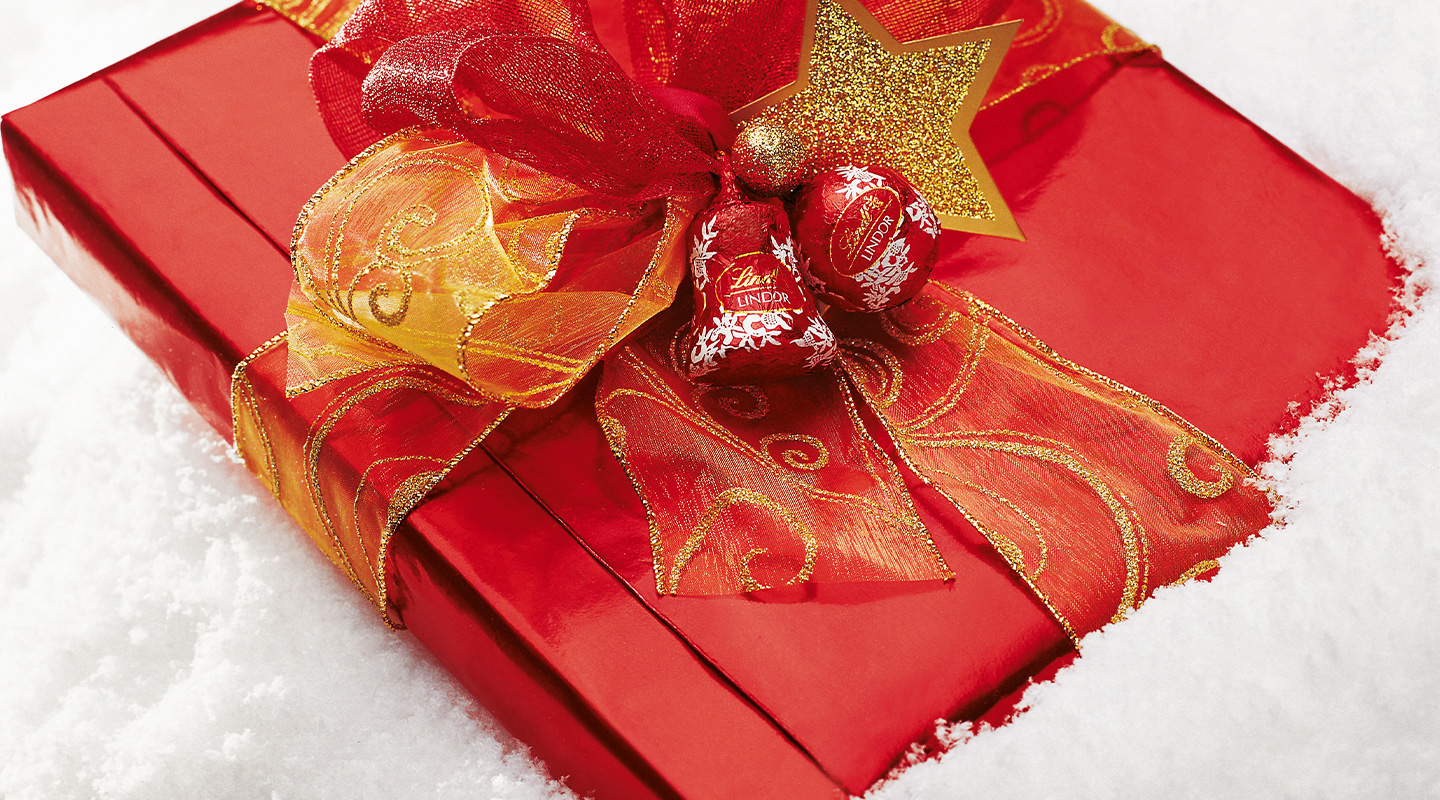 The Lindt Christmas presents